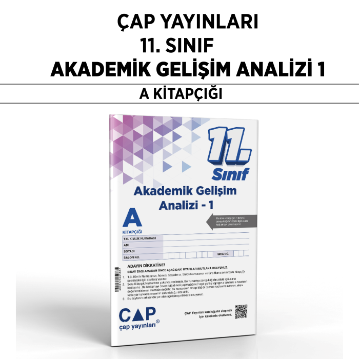 ÇAP 11.SINIF AKADEMİK GELİŞİM ANALİZİ 1-A - 25-26